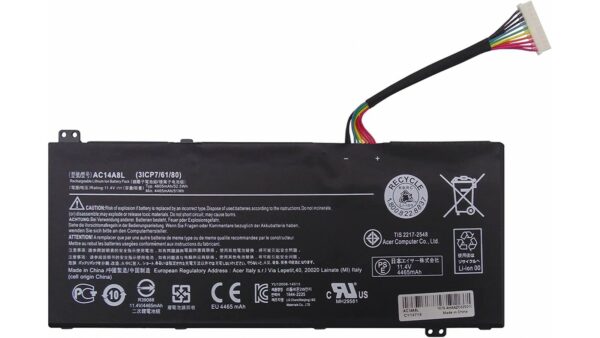 Batteria Acer AC14A8L Aspire V15 Nitro VN7 VN7-571 VN7-571G VN7-591 VN7-591G VN7-592