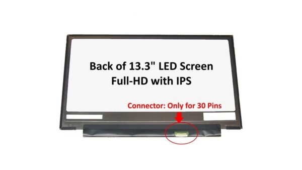 Display LCD Schermo 13,3 Led N133HCE-GP1 LQ133M1JW15-E LP133WF4-(SP)(B1)